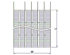 SS type single fin dimension