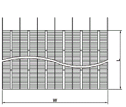 SS type single fin dimension