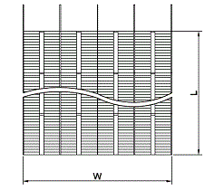 SS type single fin dimension