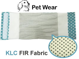 KLC FIR-Gewebe (Ferninfrarotstrahl), das für Haustierbekleidung verwendet wird