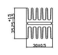 LCH-M PTC conductor diamension