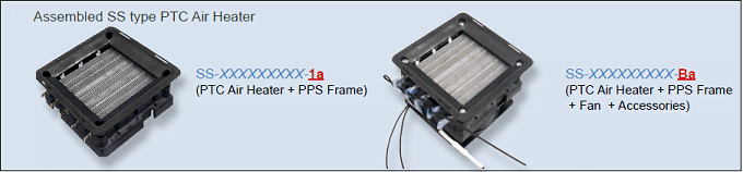 AssembledKLC PTC Air Heater- SS Type 