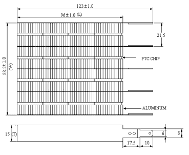 Diagram of KLC PTC air heater
