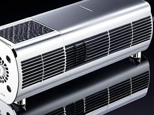 Utilice calentador PTC en calentador de aire