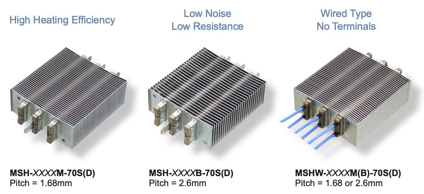MH與MSH型PTC熱風型加熱器