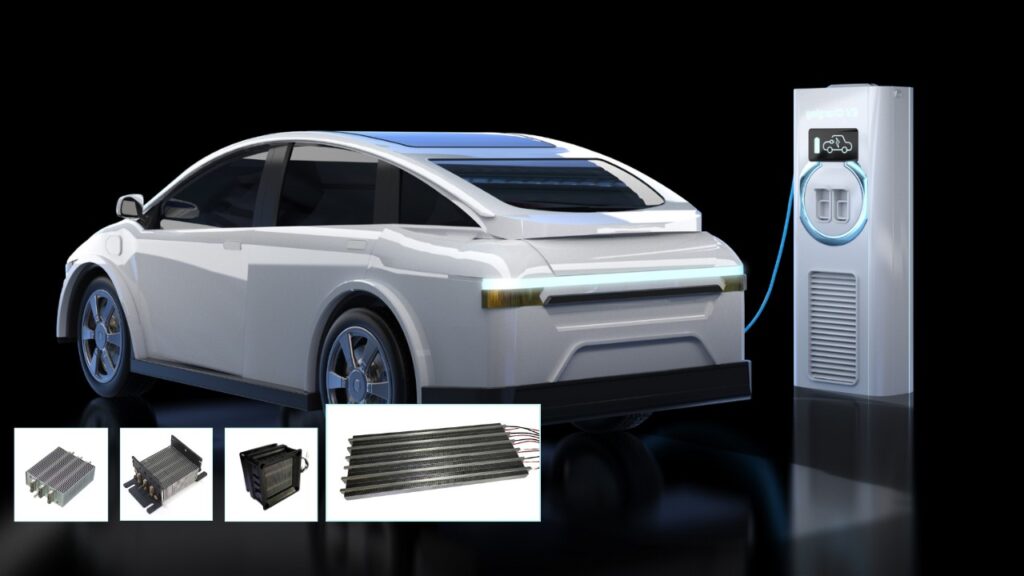 PTC heater to EV charging stations