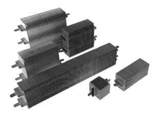 PTC Air Heater Full Claded Series with built-in safety fuse, CE VDE UL approved, 3V–480V up to 8kW