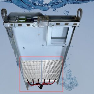 High-power thermal simulation chip for GPU/DPU cooling systems