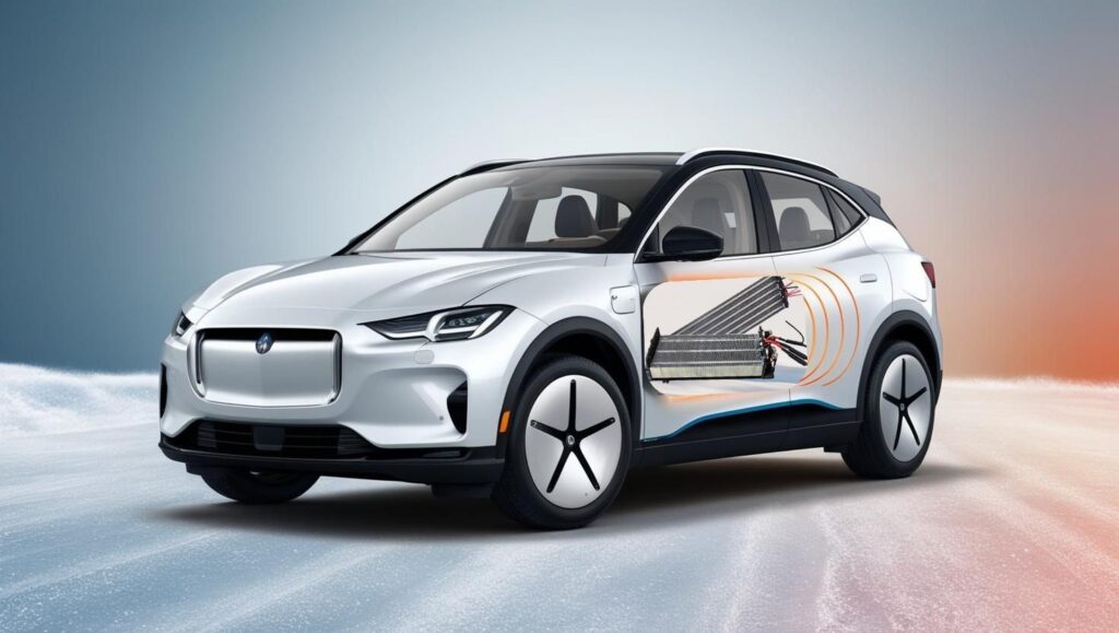 PTC heater to EV battery system