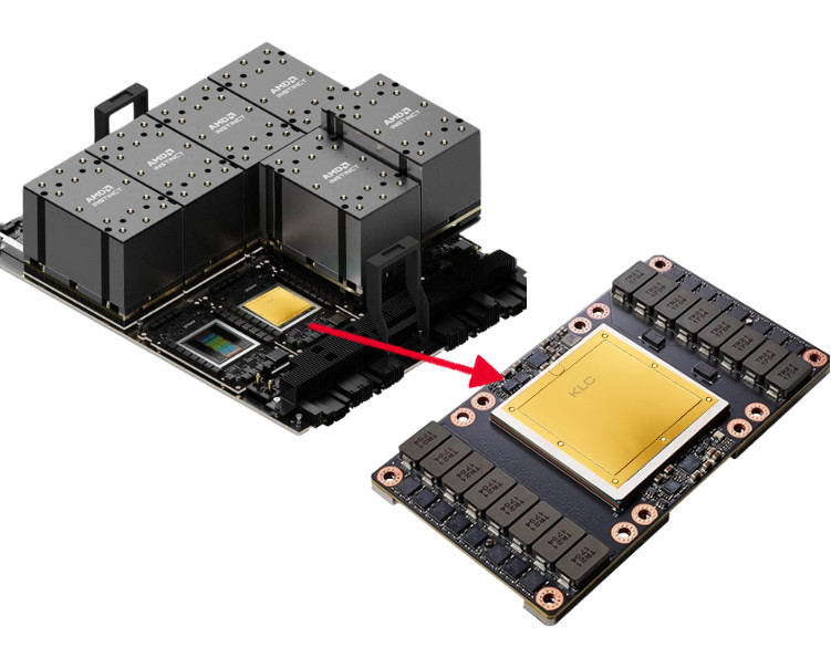 TTV chip integrated in universal baseboard (UBB) for heat load simulation