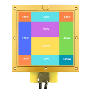 OAM heatsink performance evaluation using KLC's thermal emulator-Single Zone Power TTV
