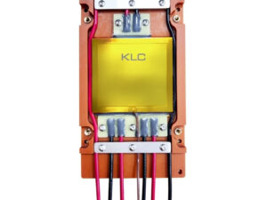 KLC TTV Thermal Test Vehicle Bakelite Version featuring a high-conductivity solid copper heating block and a heat-resistant Bakelite mounting plate for thermal validation.