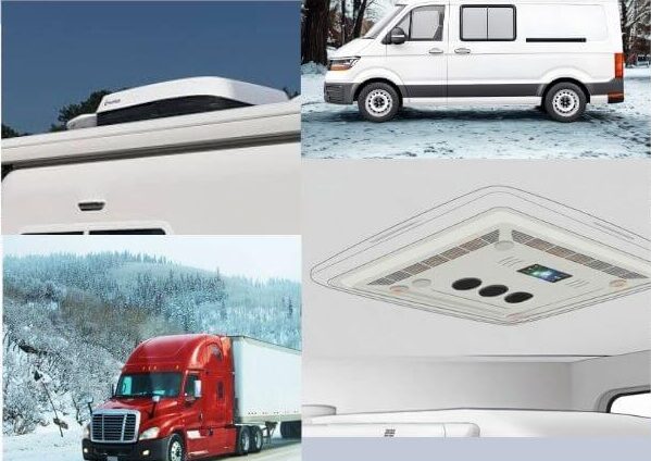 KLC Yüksek Gerilim PTC Isıtıcı, Elektrikli Araçların Çatı Tipi HVAC Sistemleri için