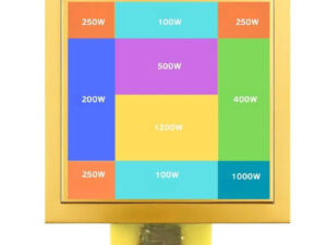 Adjustable Power Dummy Chip for Cooling System Validation-Multi-Zone Design